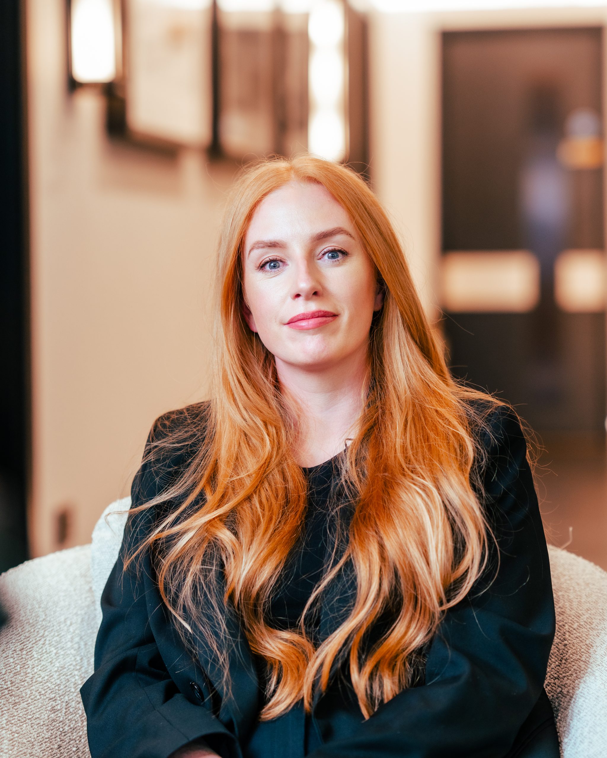Headshot of Dental Nurse Amy Cowhig wearing a smart black blazer